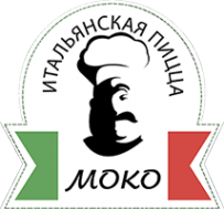 Логотип компании Пицца Моко