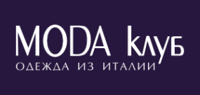 Логотип компании Moda Клуб