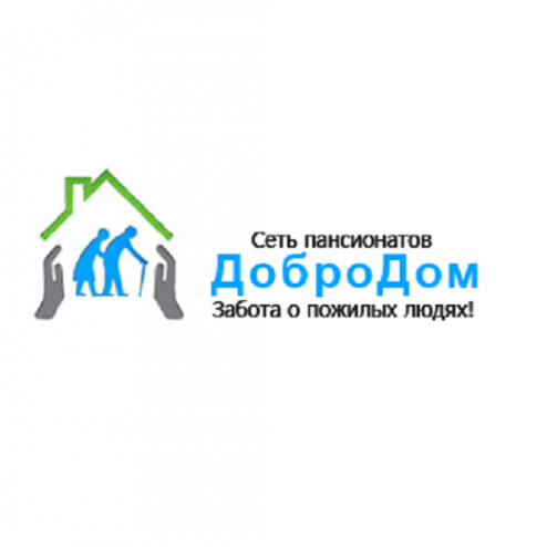 Логотип компании Пансионат для пожилых «ДоброДом»
