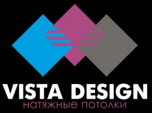 Логотип компании Натяжные потолки Белгород Vista Design