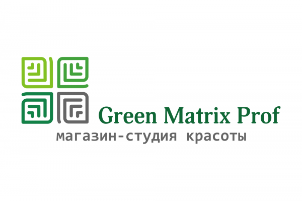 Логотип компании Green Matrix Prof